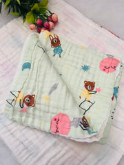 Teddy Fantacy - Muslin Baby Towel